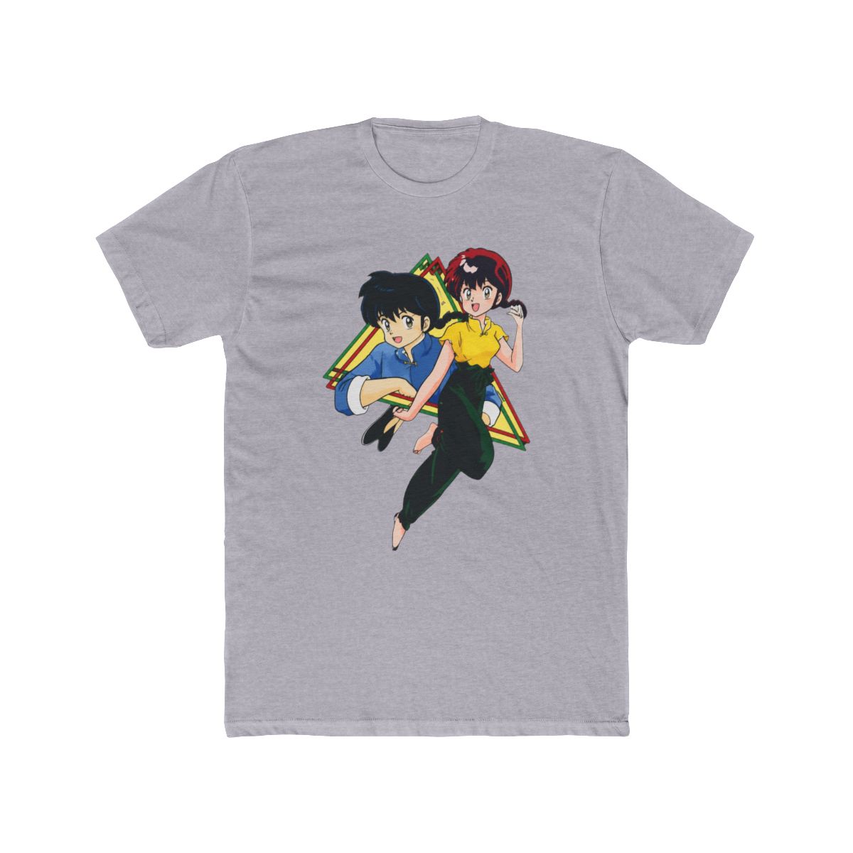 Ranma 1/2 T Shirt with extra logo print on sleeve - alternate angle 4, merchandise