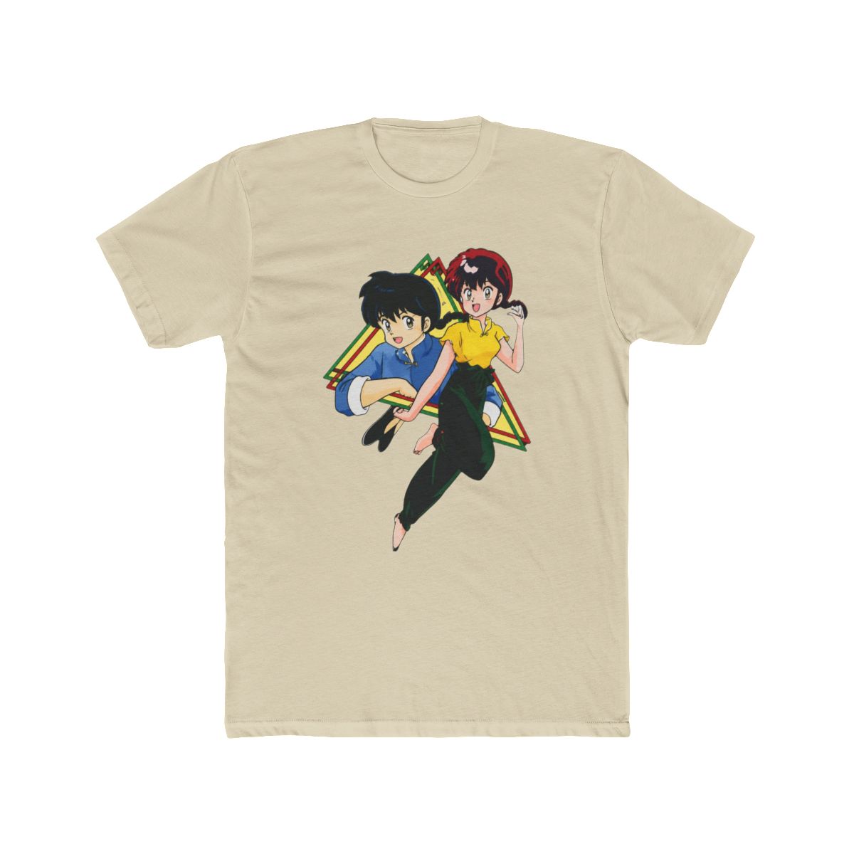 Ranma 1/2 T Shirt with extra logo print on sleeve