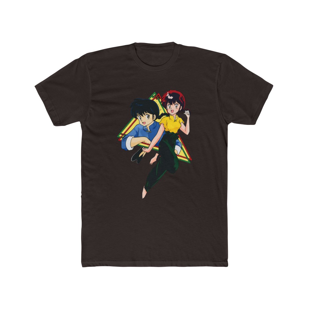 Ranma 1/2 T Shirt with extra logo print on sleeve - alternate angle 2, merchandise