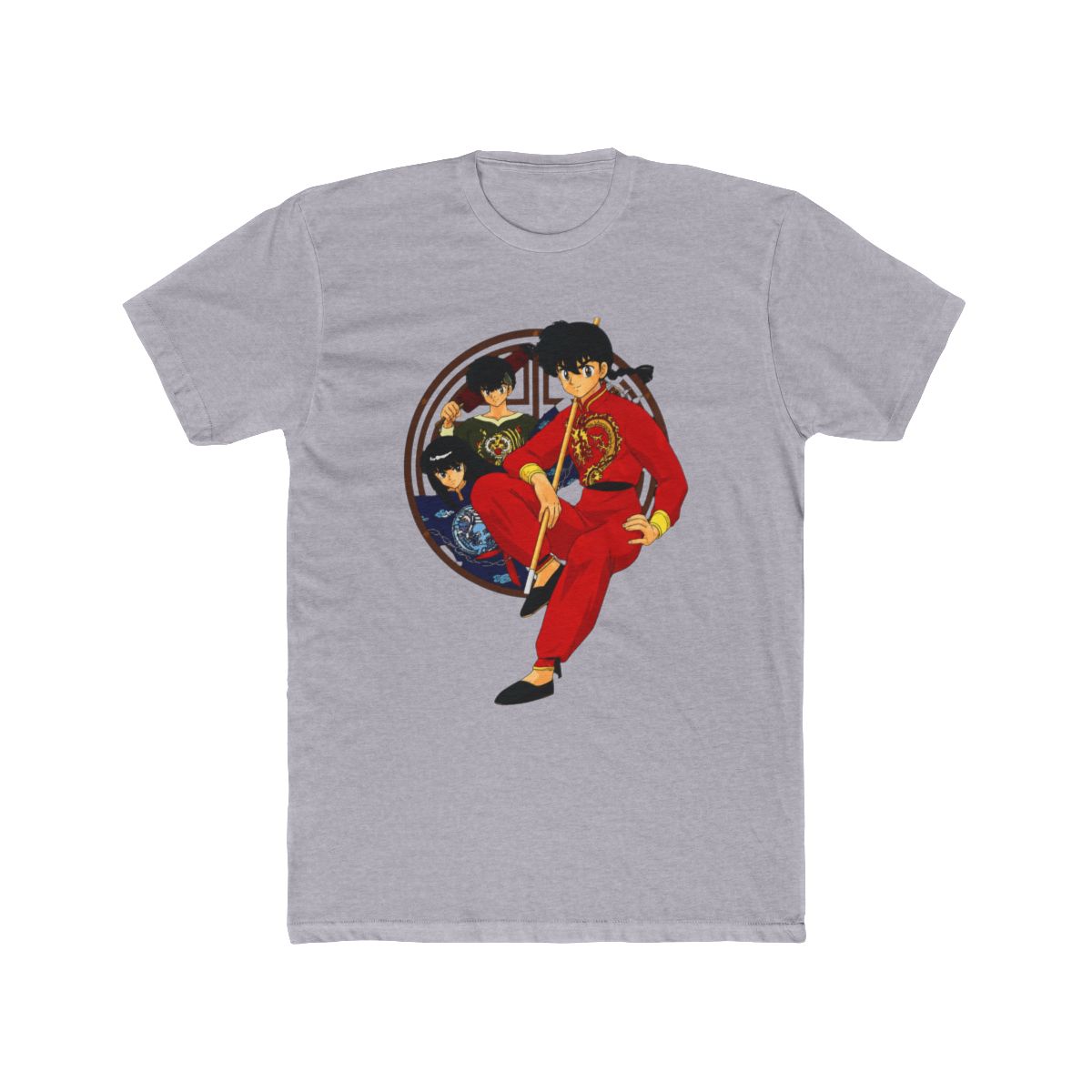 Ranma ½ Anime Manga Retro T Shirt Custom Tees apparel design | Ranma 1/2 - alternate angle 4, merchandise