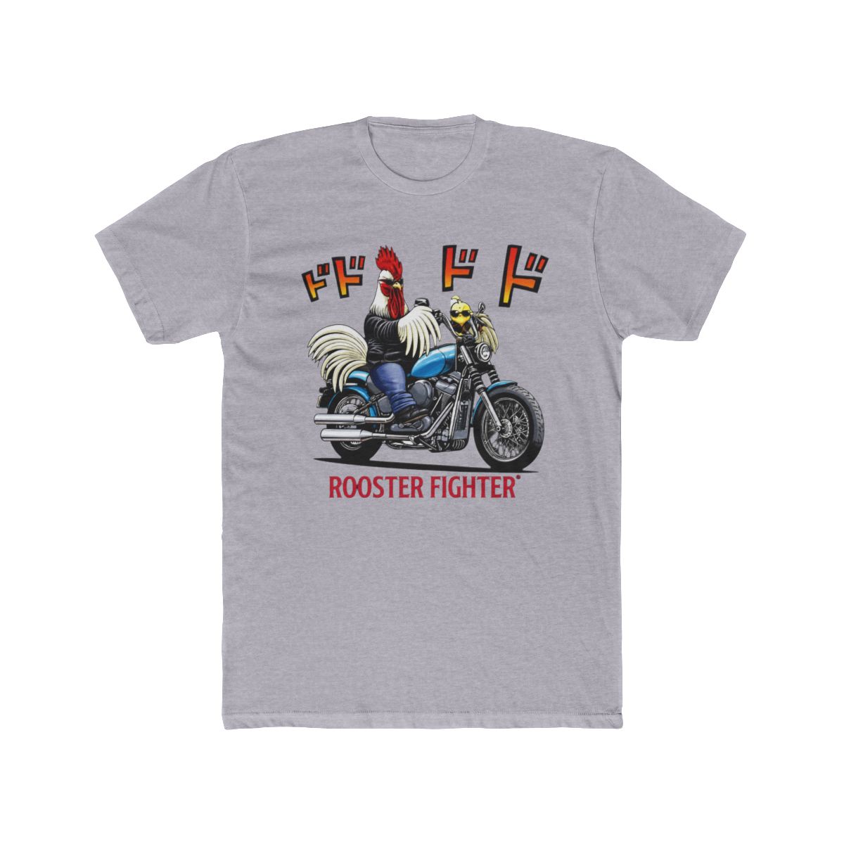 Rooster Fighter Rooster Motorcycle T Shirt | Ranma 1/2 - alternate angle 2, merchandise