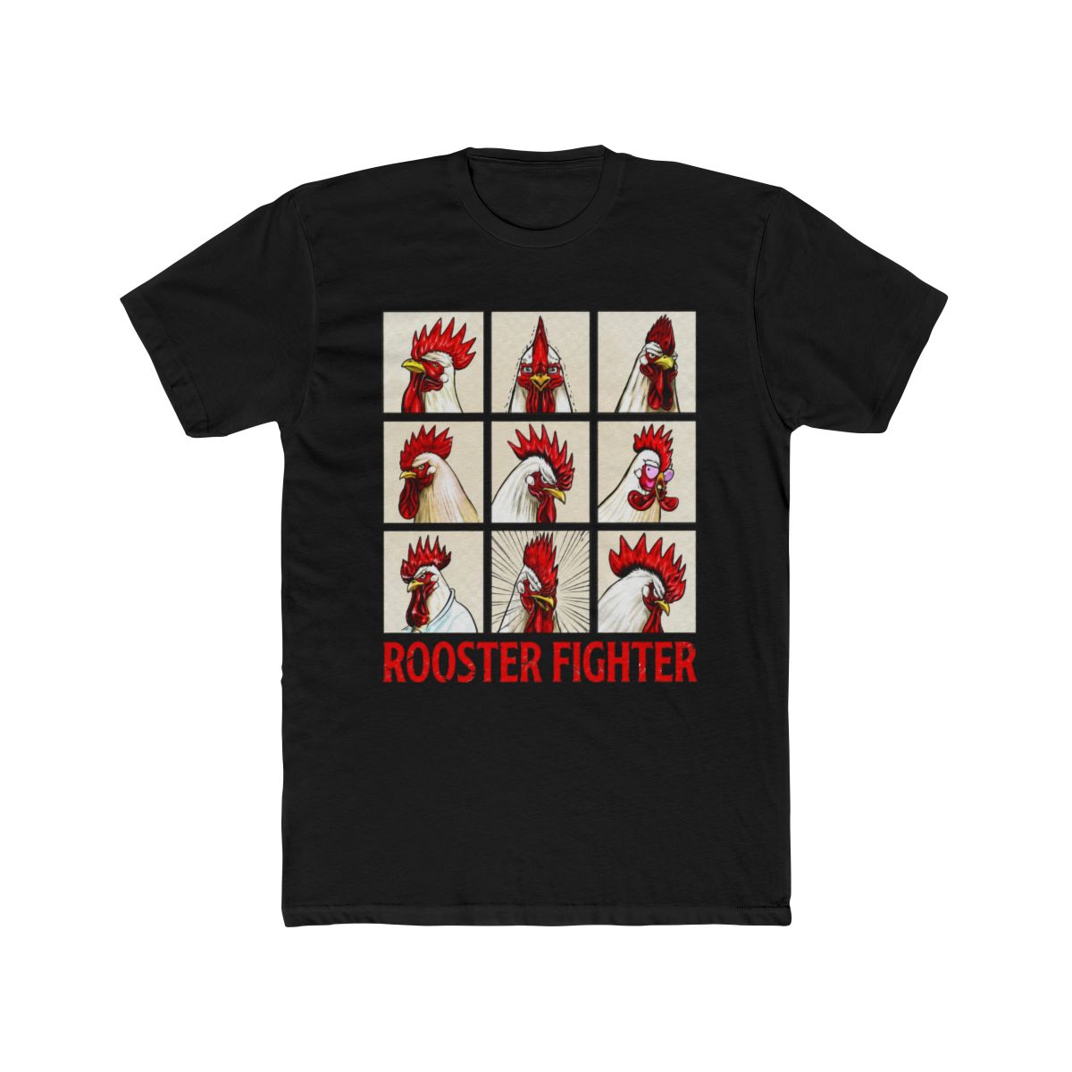 Rooster Fighter Keijis Expressions T Shirt | Ranma 1/2