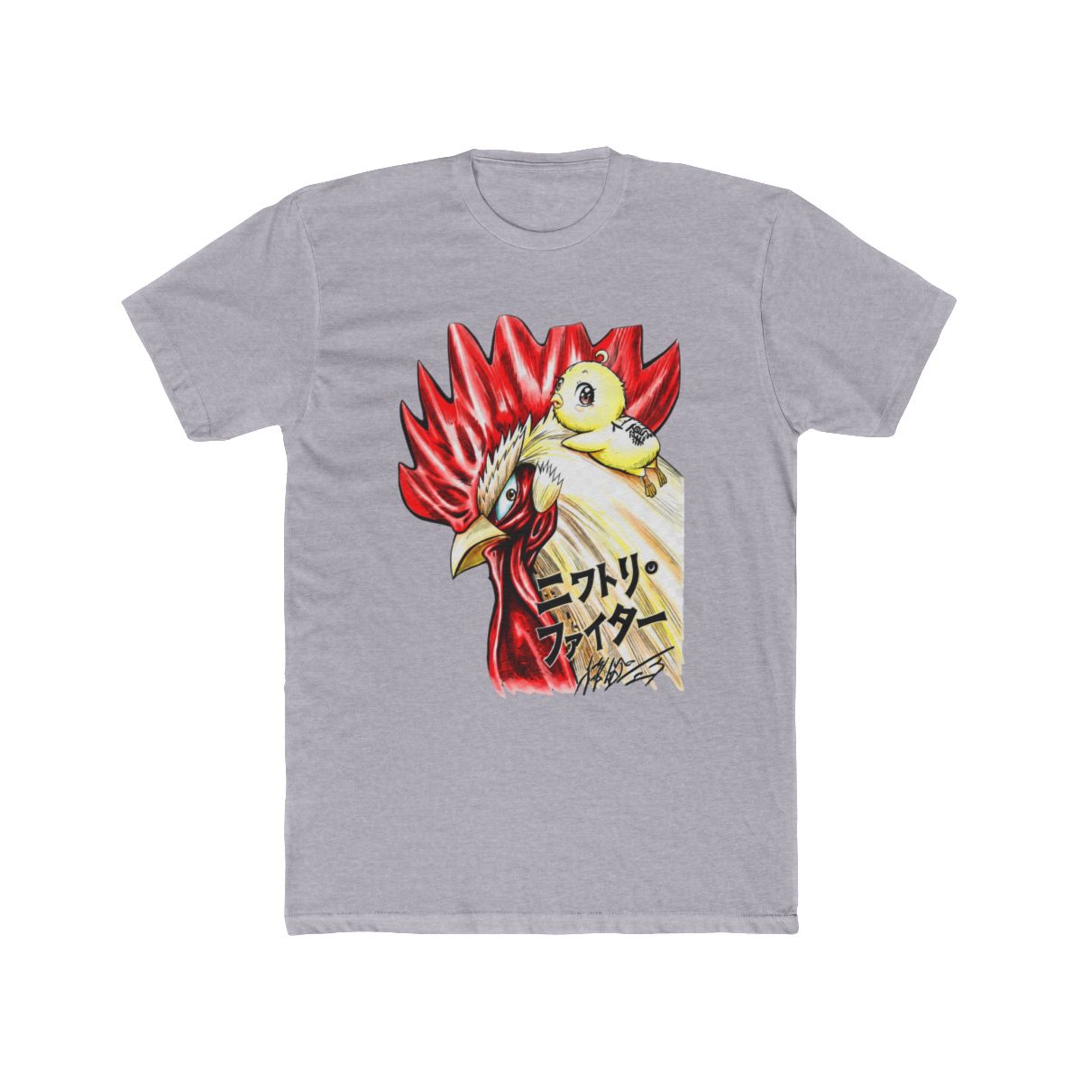 Rooster Fighter Keiji & Chick T Shirt | Ranma 1/2 - Official T-Shirts merchandise