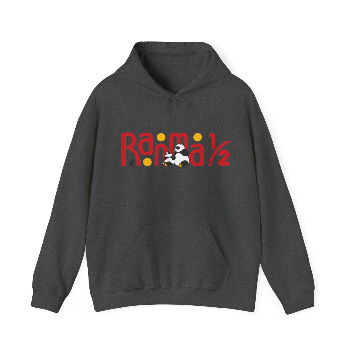 Ranma 1/2 Funny Logo Yellow Backround Hoodie