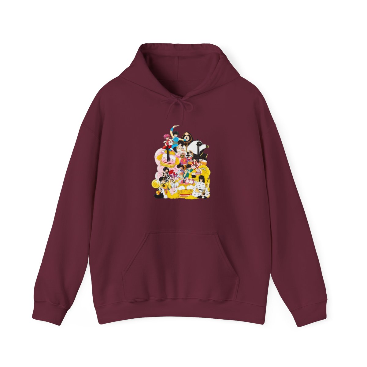 Ranma 1/2 Manga Illustration Hoodie - alternate angle 3, merchandise